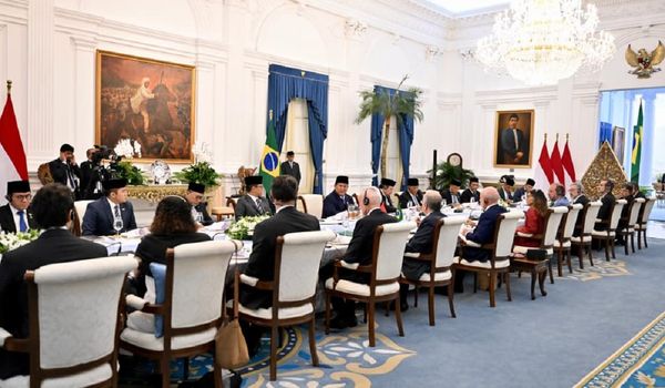 Menu Diplomasi di Istana, Cita Rasa Nusantara & Brasil