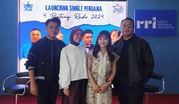 Empat Bintang Radio 2024 Rilis Single Perdana RRI