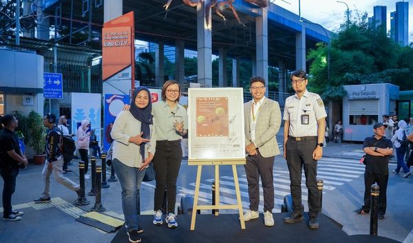 Scenic Art Station Hadirkan Galeri Seni di Stasiun BNI City