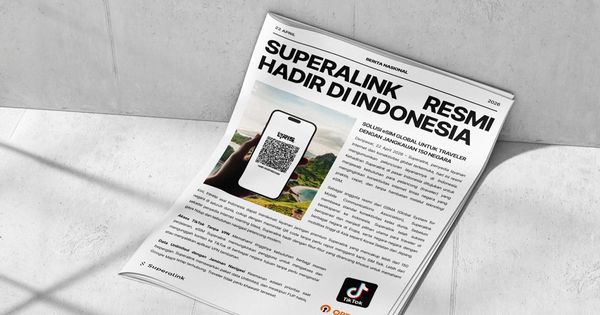 Beli eSIM Internasional di Superalink Pakai QRIS, Solusi Internet Praktis Saat Liburan Tanpa Ribet