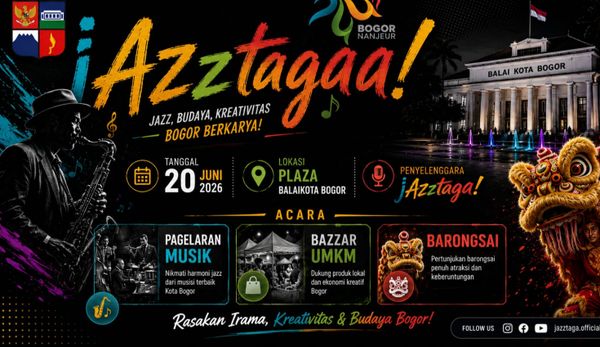 jAzztaga! Satukan Musik, Budaya, dan UMKM di Hari Jadi Bogor