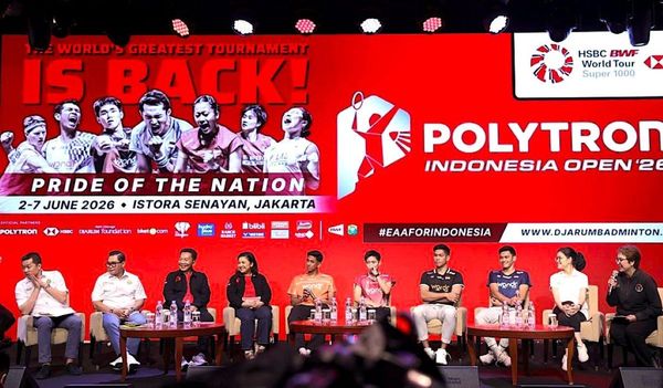 Polytron Indonesia Open 2026 Siap Sajikan Duel Elite Dunia