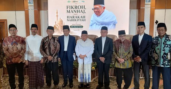 Buku Fikroh, Manhaj dan Harakah Nahdliyyah Resmi Diluncurkan, Rangkum Gagasan KH. Ma'ruf Amin tentang NU