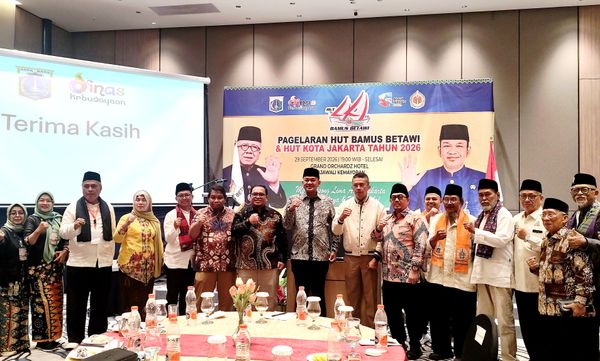 HUT ke-44 Bamus Betawi Jadi Momentum Konsolidasi dan Penguatan Kesatuan
