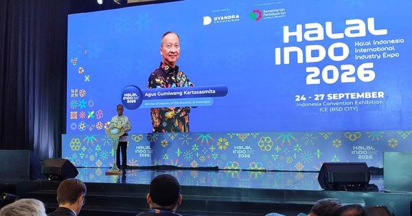 Halal Indo 2026 Dibuka, Agus Gumiwang Ungkap Industri Manufaktur Tumbuh 5,32 Persen
