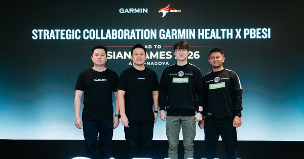 Garmin Gandeng PBESI, Bekali Timnas Esports Indonesia Teknologi Sports Science Menuju Asian Games 2026