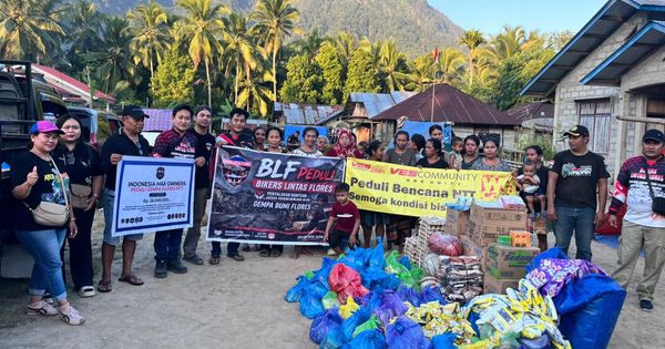 Indonesia Max Owners Galang Donasi Rp26 Juta untuk Korban Gempa NTT