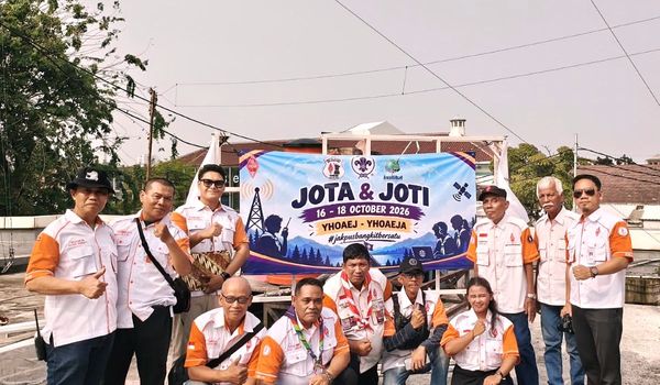 JOTA-JOTI 2026, ORARI Lokal Jakarta Pusat Bimbing 110 Pramuka Penegak Kuasai Komunikasi Nirkabel